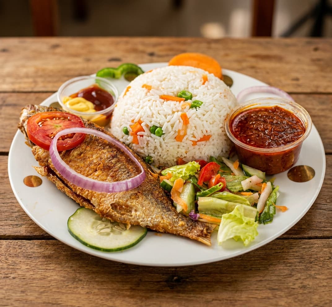Fish with Rice